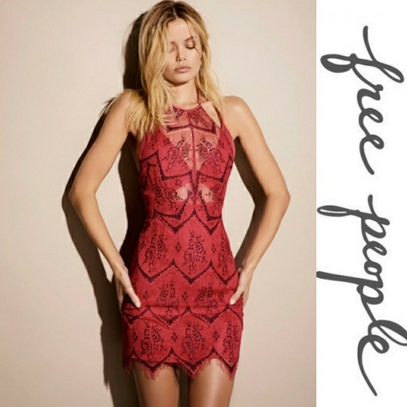 Free People Dresses & Skirts - NWOT Free People Nothing Like This Lace Mini Dress